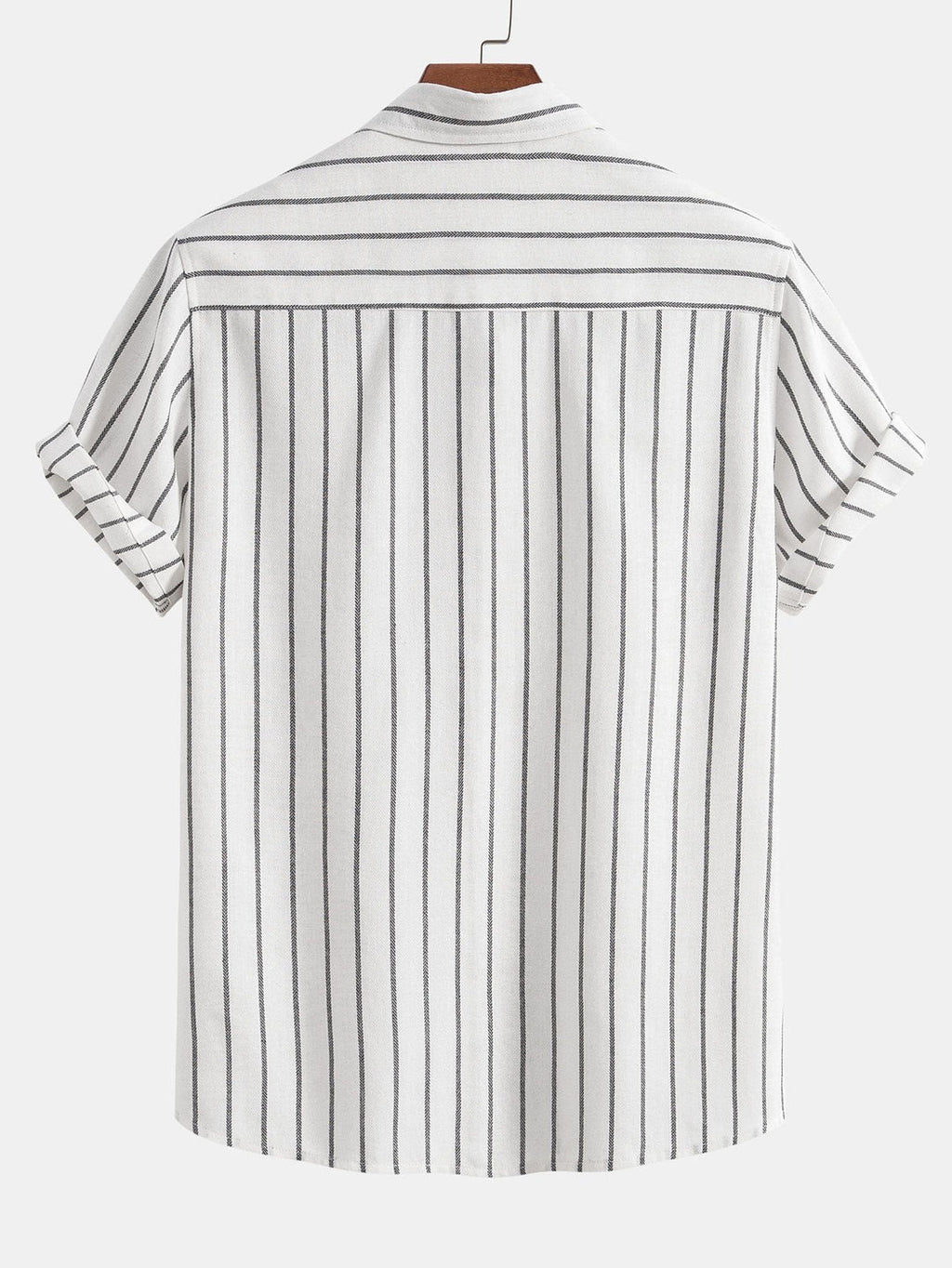 Men's Set | Short-Sleeve Shirt & Pants | Summer Comfort & Versatile | Polyester-Cotton Blend