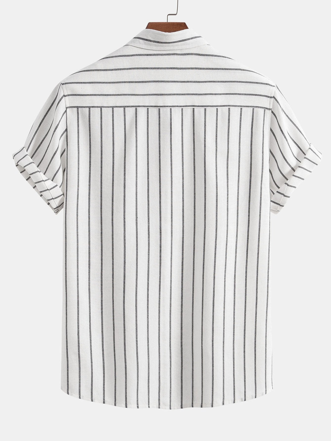 Men's Set | Short-Sleeve Shirt & Pants | Summer Comfort & Versatile | Polyester-Cotton Blend
