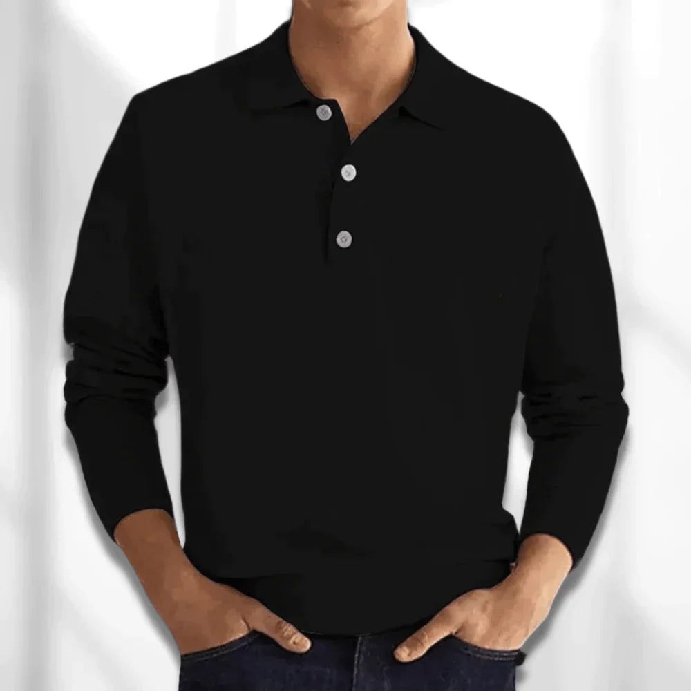 Men's Polo Sweater | Timeless & Casual | Soft Fabric Blend | Comfortable fit