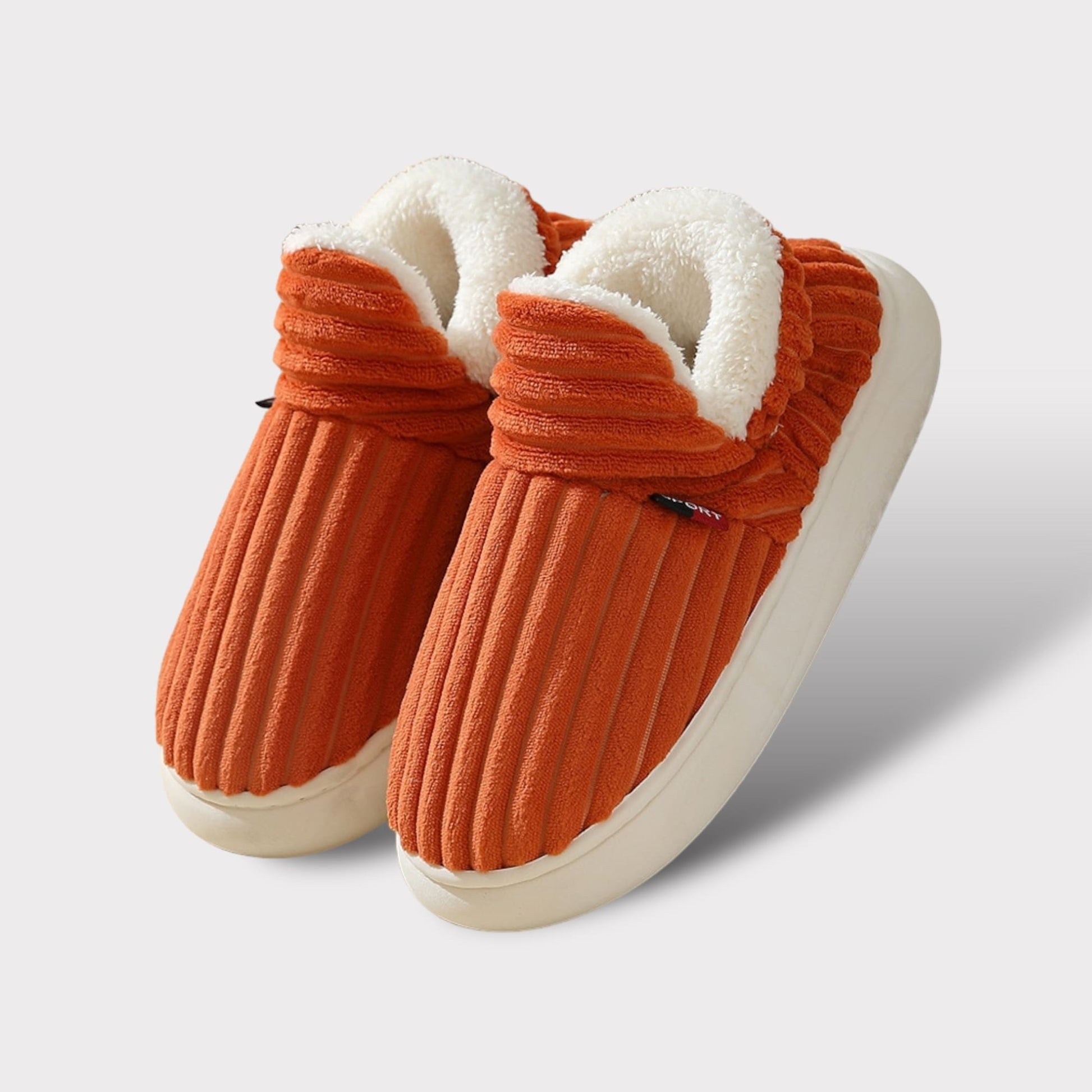 Cosy winter slippers with fluffy fleece lining and padded sole for ultimate comfort | Oscar