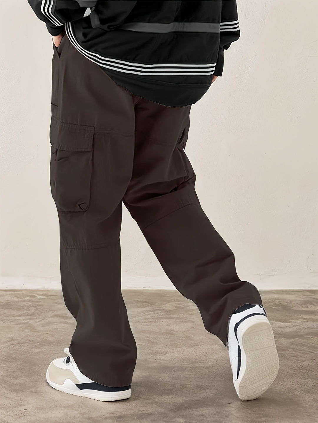 Men's Cargo Trousers | Drawstring & Flap Pockets | Comfortable & Durable | Streetwear