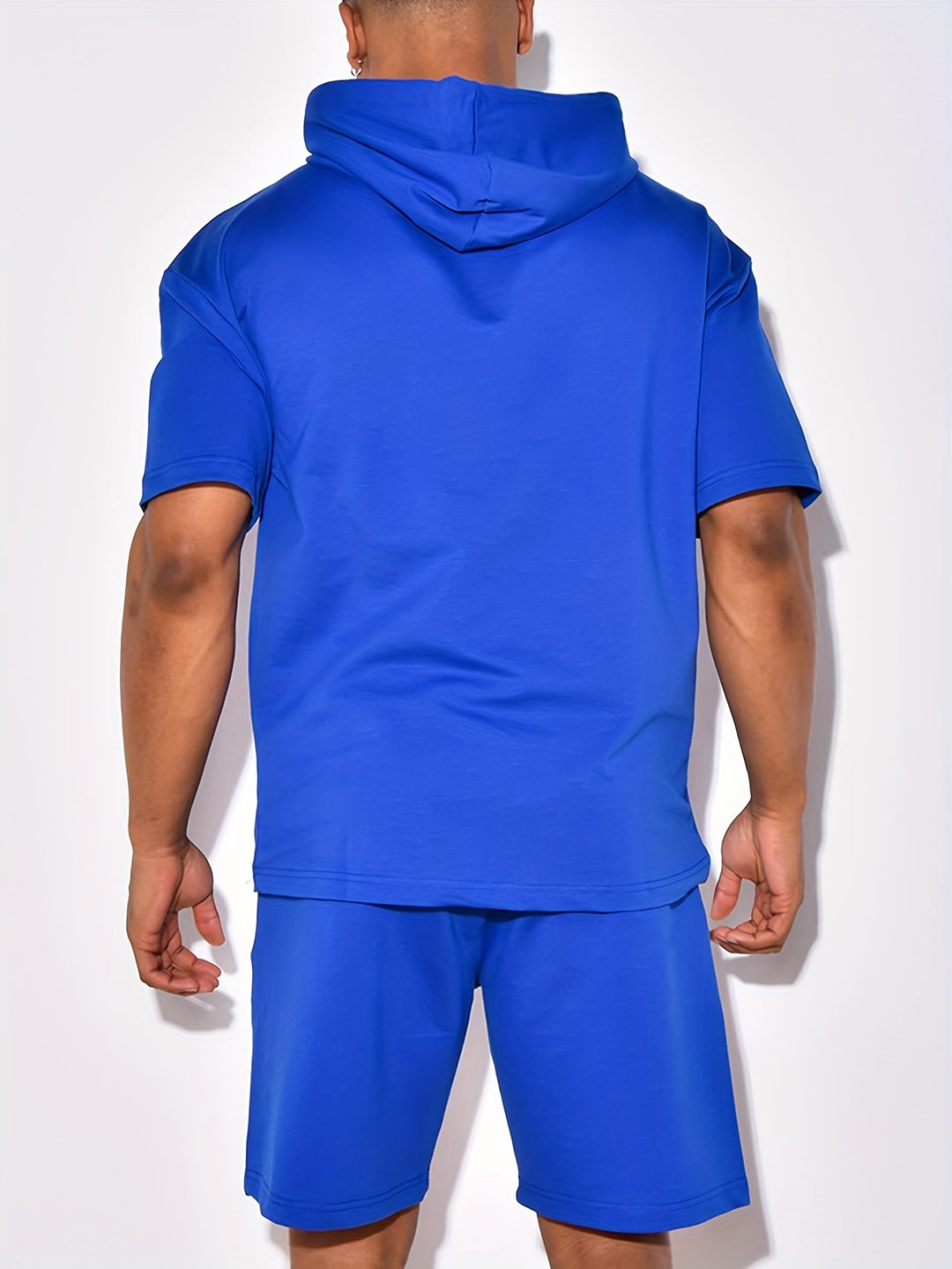 Sweatshirt & Shorts Set | Casual & Stylish | Modern Design | Men's