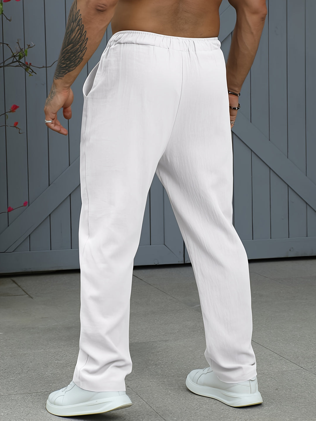 Men's sweatpants | Lightweight Linen-Cotton | Breathable & Comfortable