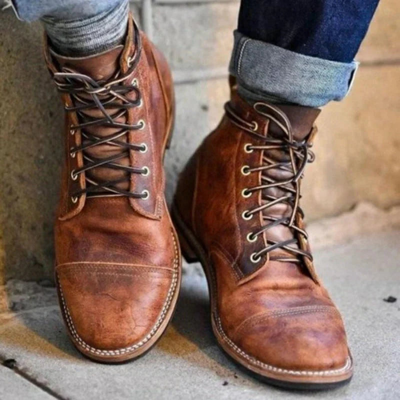 Heritage Leather Boots | Timeless Design | Luxury & Durable Genuine Leather