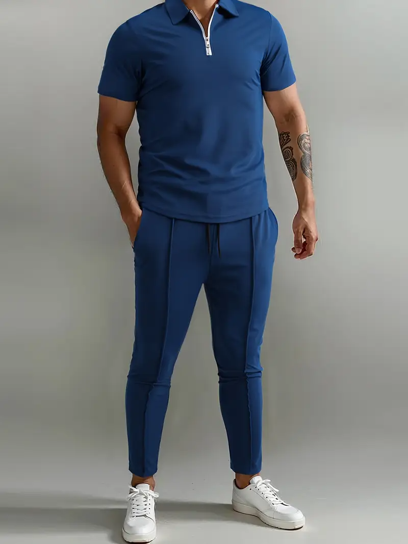 Men's set | Sporty & Elegant | Slim Fit & Breathable | Casual Comfort