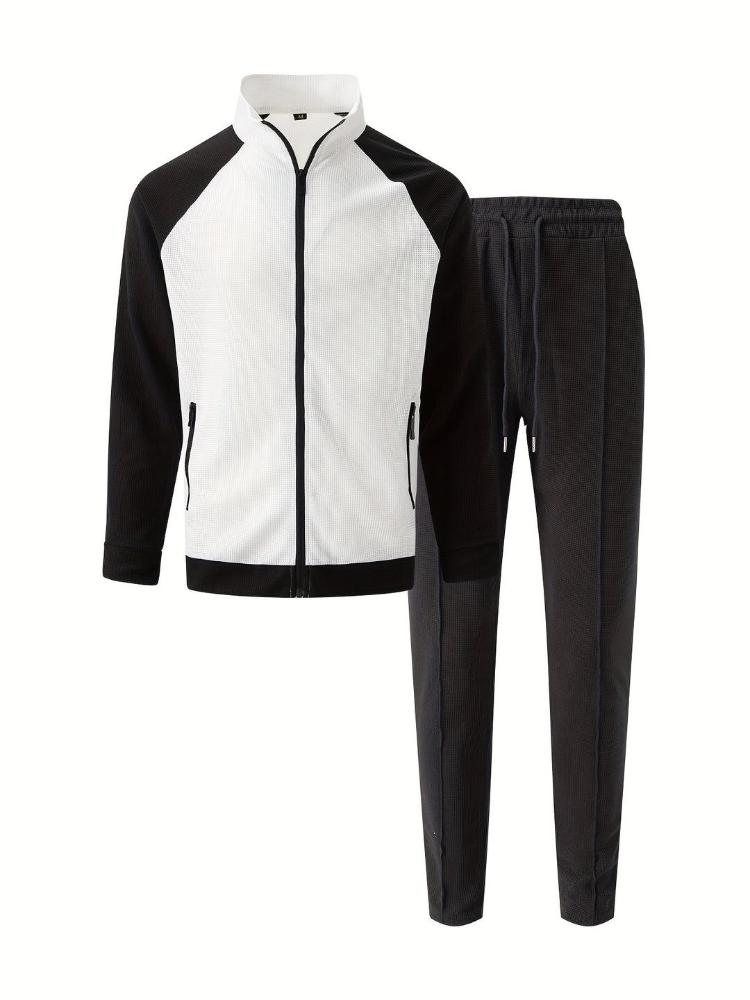 Men's Tracksuit | Sporty & Comfortable | Color Block | Spring & Autumn