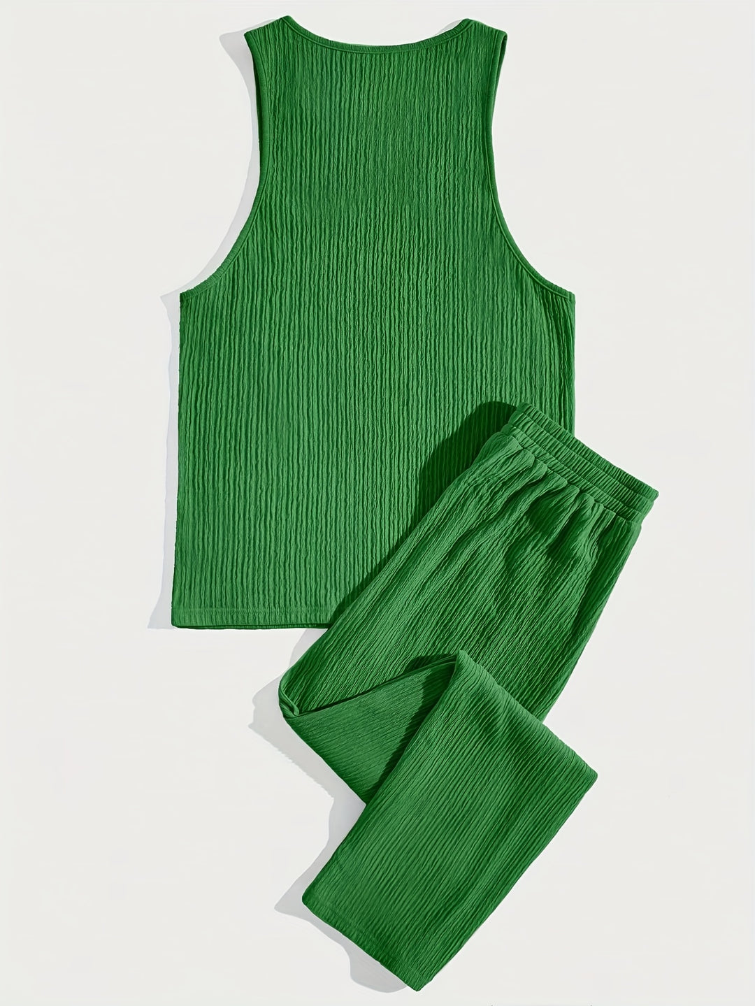 Men's Set | Comfortable Tank Top & Trousers | Casual Summer Fashion