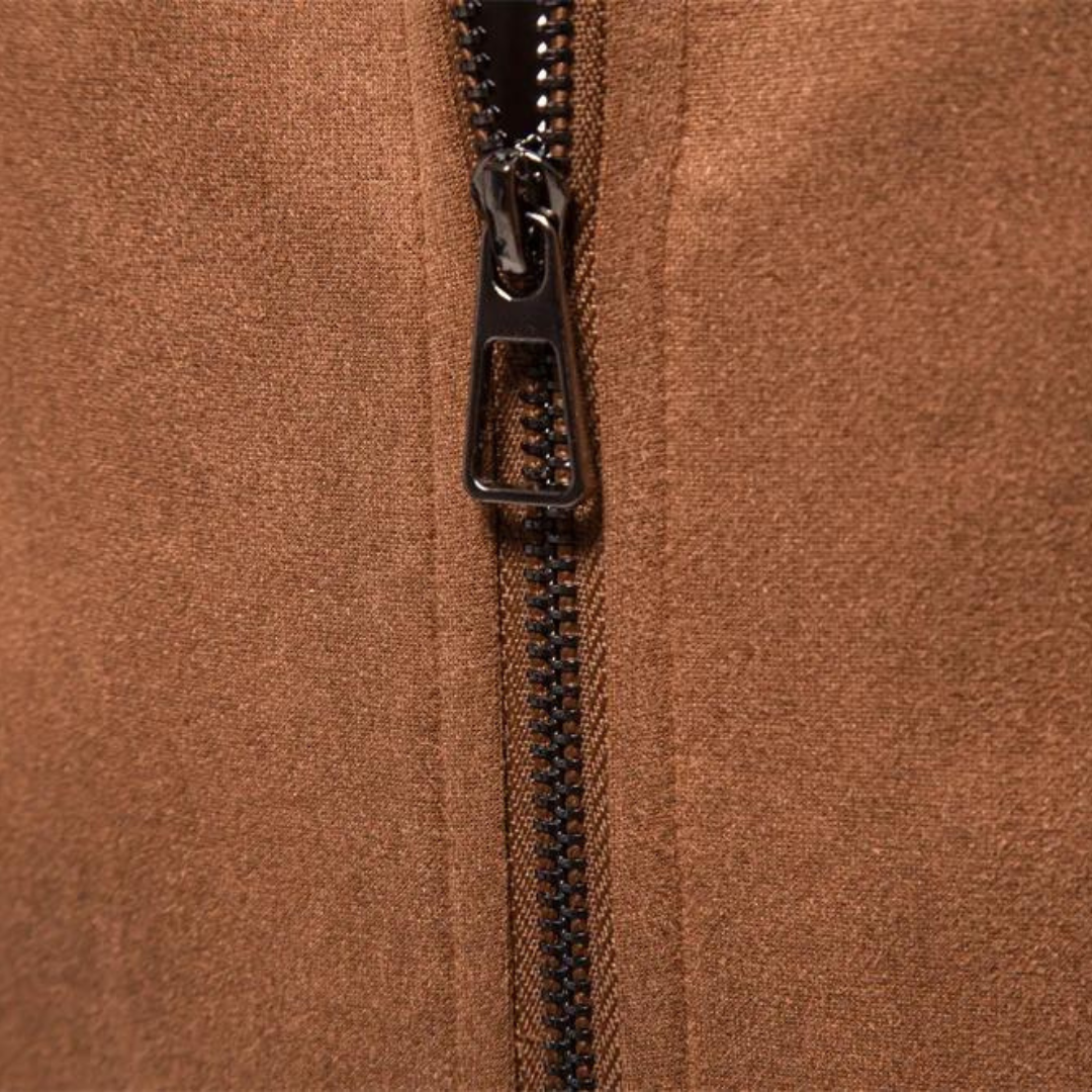 Luxury suede jacket for men with refined style and unmatched sophistication | Maik