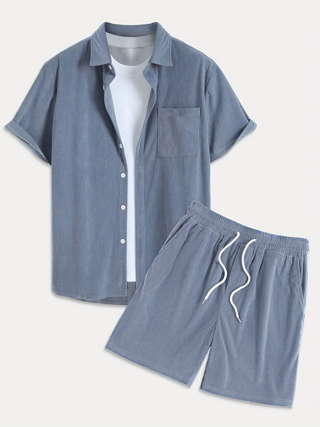 Comfortable and stylish men's corduroy set for timeless elegance | Mats