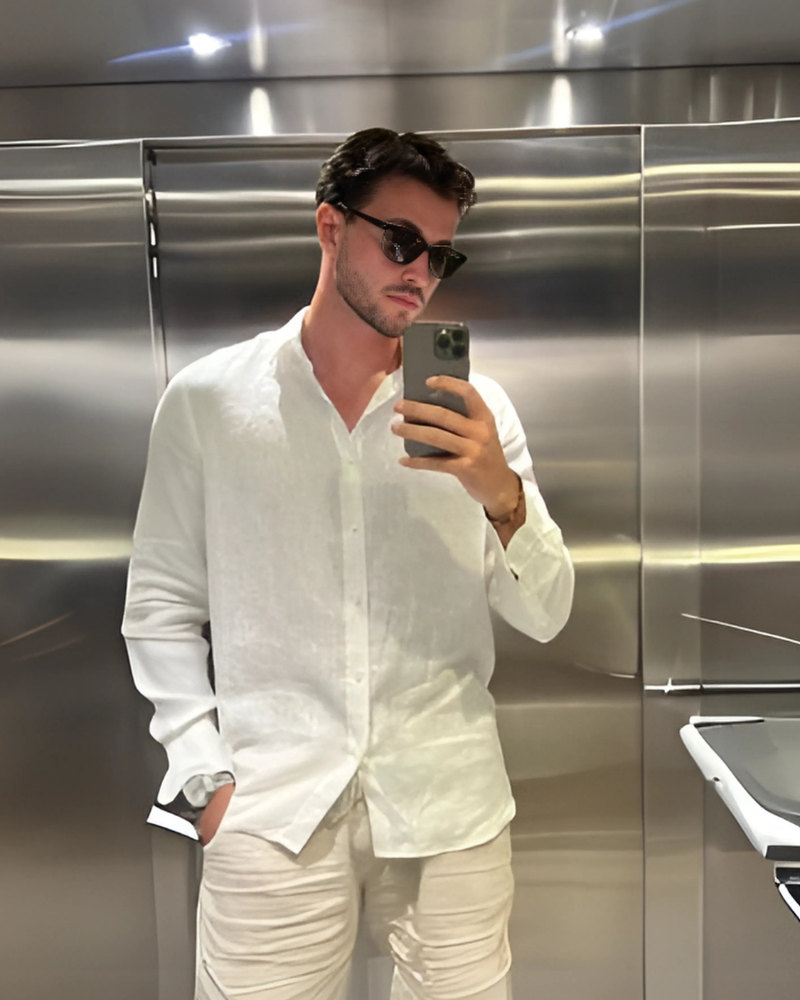 Men's Linen Outfit | Casual & Comfortable | Sunglasses Polarised & UV400
