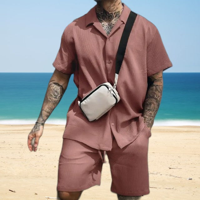 Relaxed summer set for men with Breathable design and timeless comfort | Gabriel