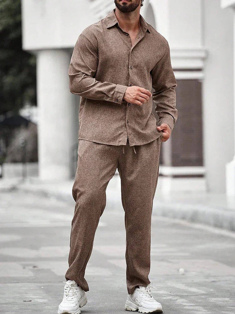 Two-piece Casual Suit | Modern & Sophisticated Look | Comfortable Soft Fabric