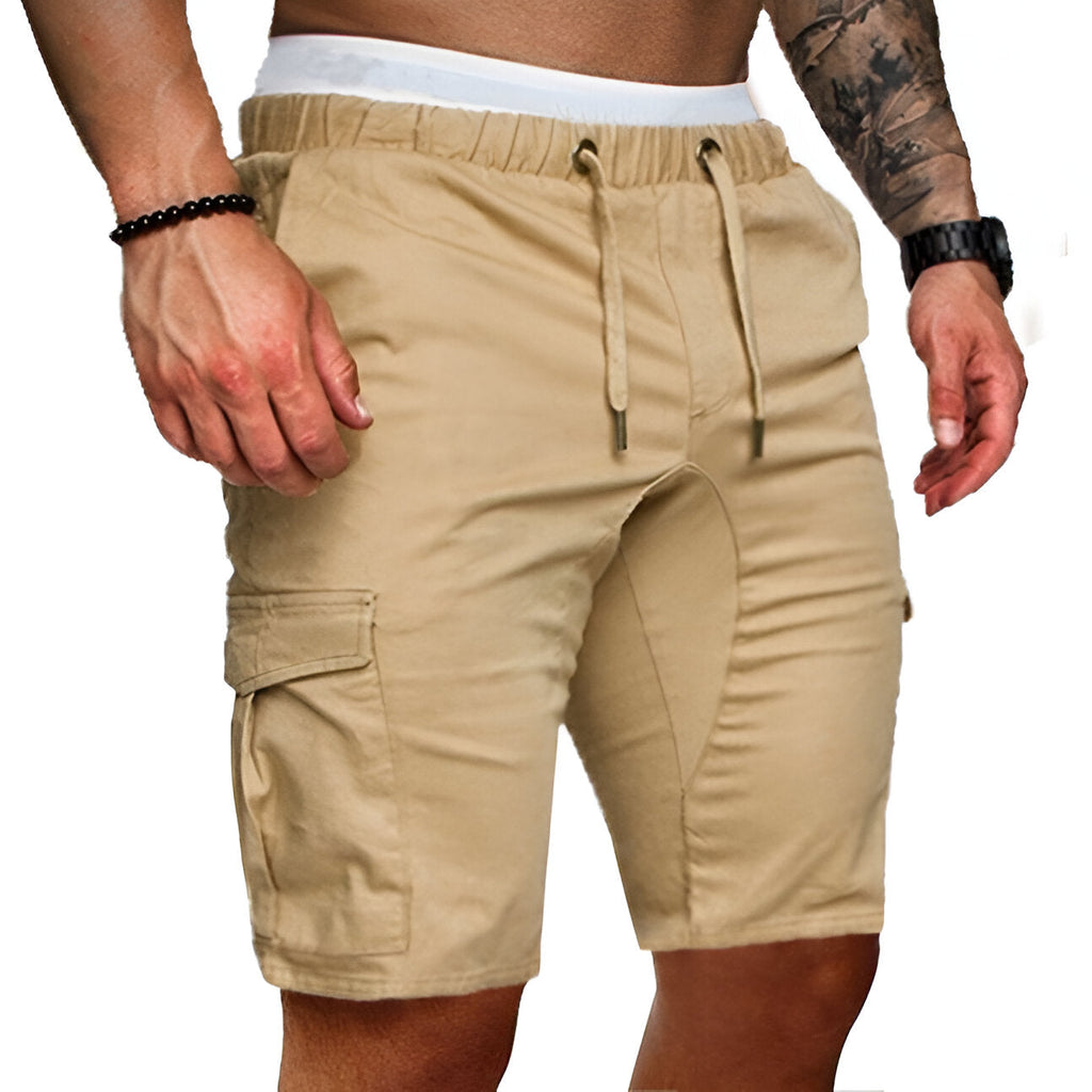 Men's Cargo Shorts | Woven Fabric with Multiple Pockets | Casual & Outdoor