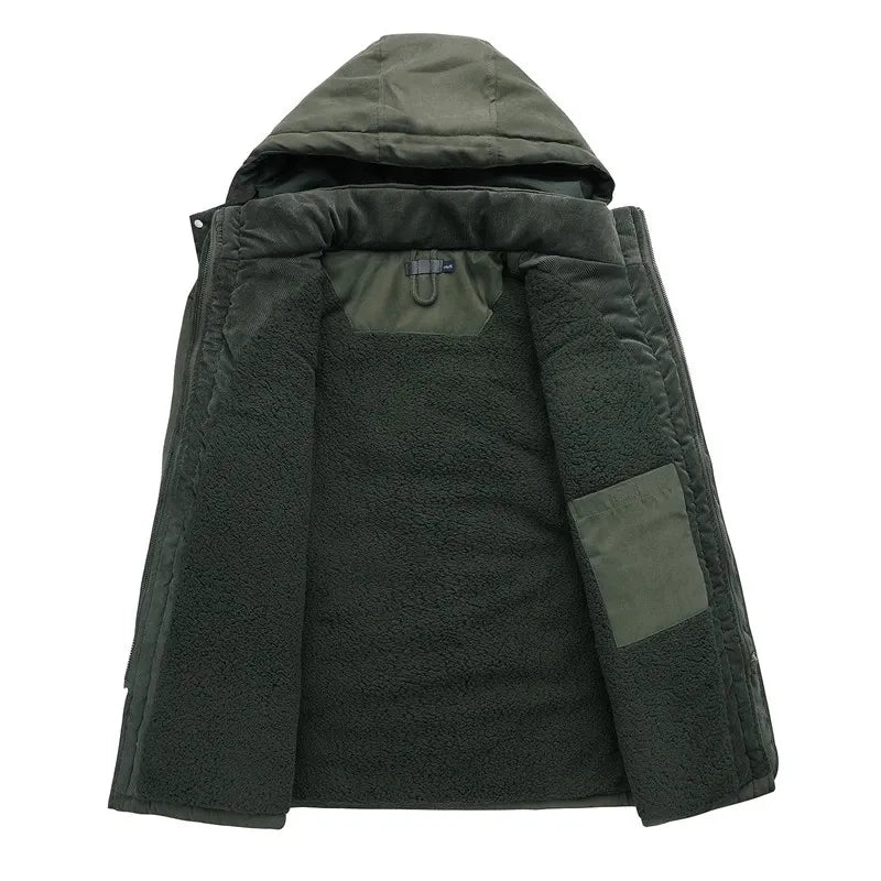 Durable men's jacket with cosy inner lining for ultimate warmth and modern style | Rayan