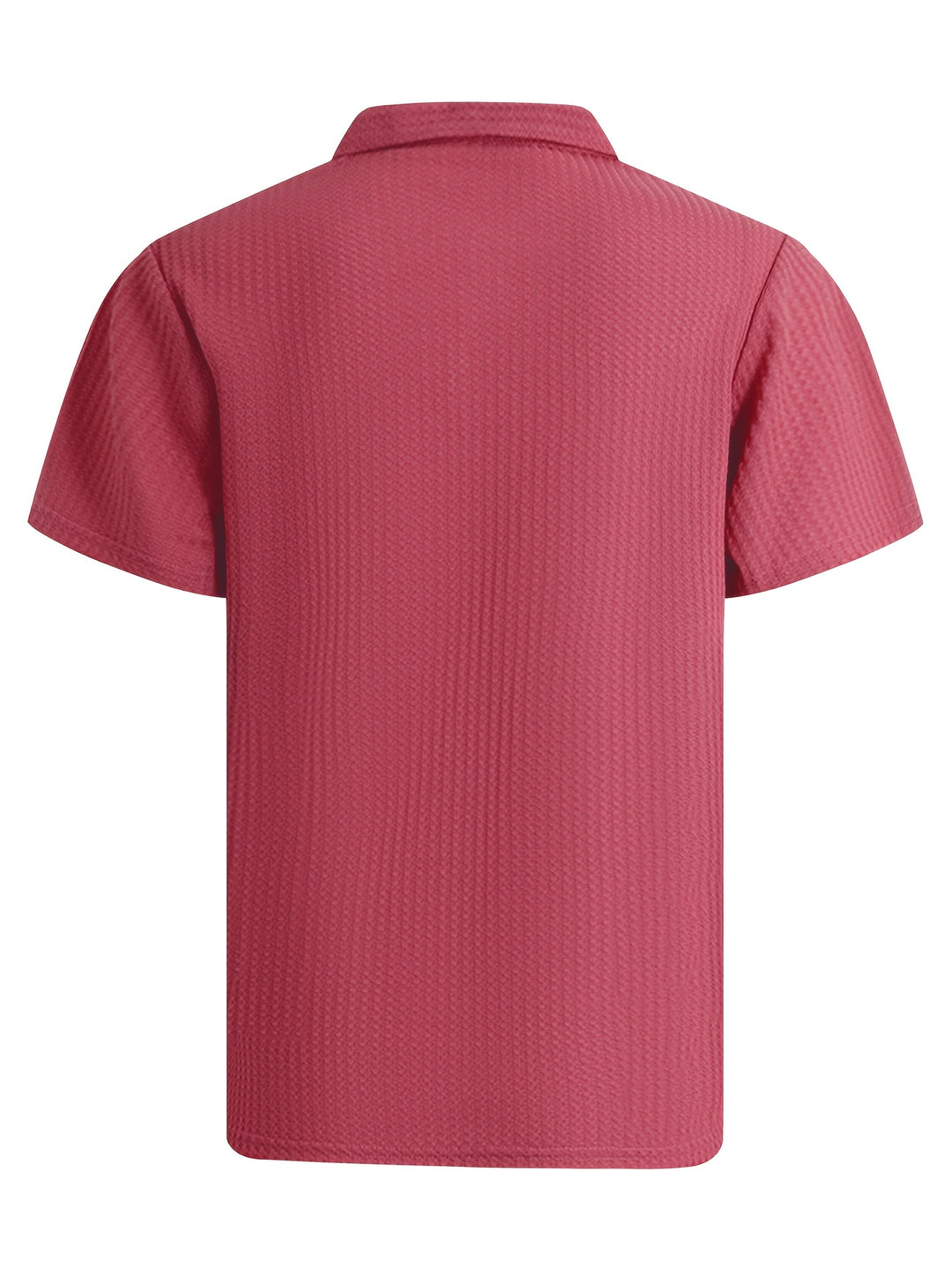 Men's Ribbed Shirt | Soft & Breathable | Stretch & Short Sleeves