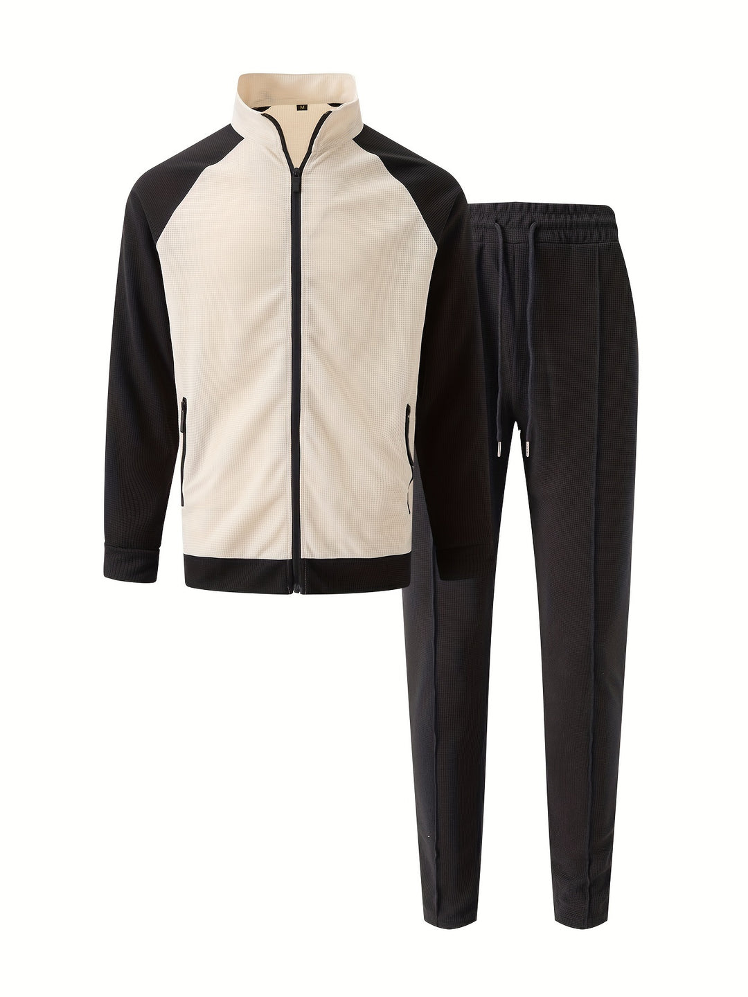 Men's Tracksuit | Sporty & Comfortable | Color Block | Spring & Autumn