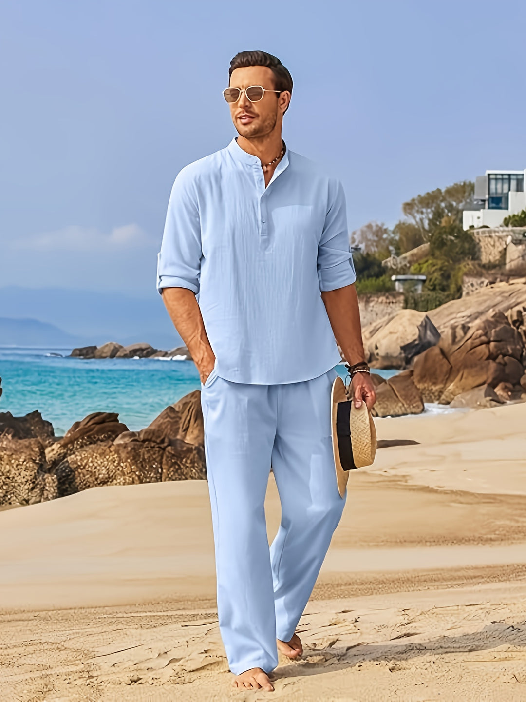 Cotton Set | Elegant & High Quality | Casual & Sophisticated | Men's