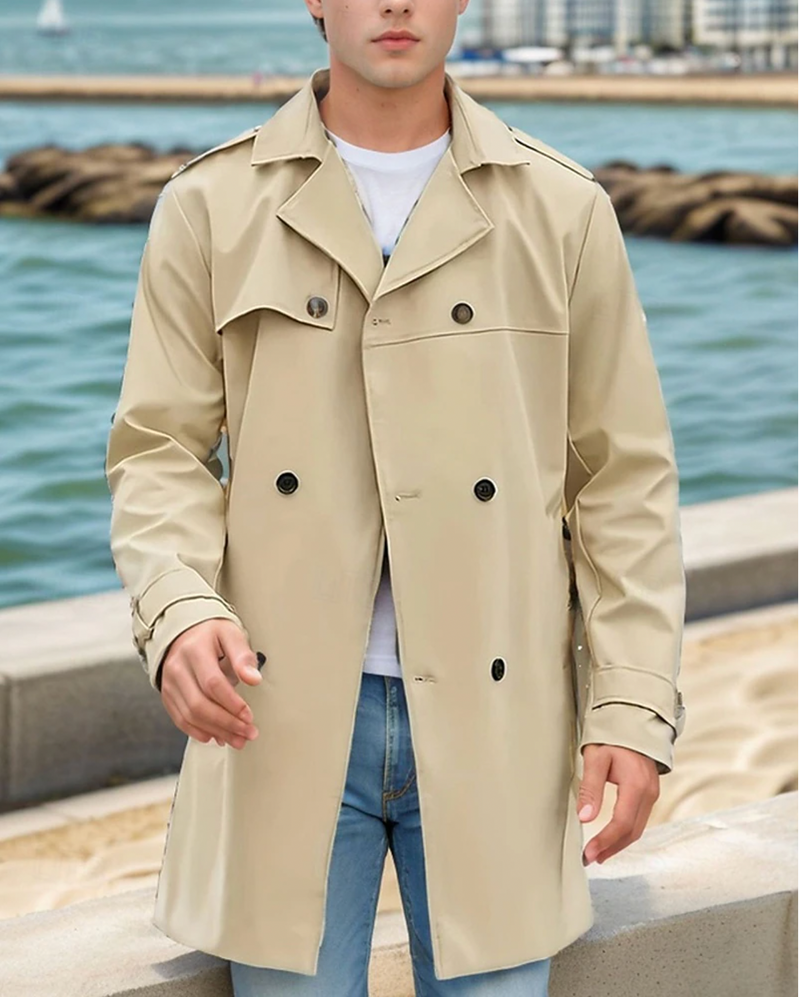 Classic and unique Men's Trench Coat with iconic style and ultimate comfort | Brent