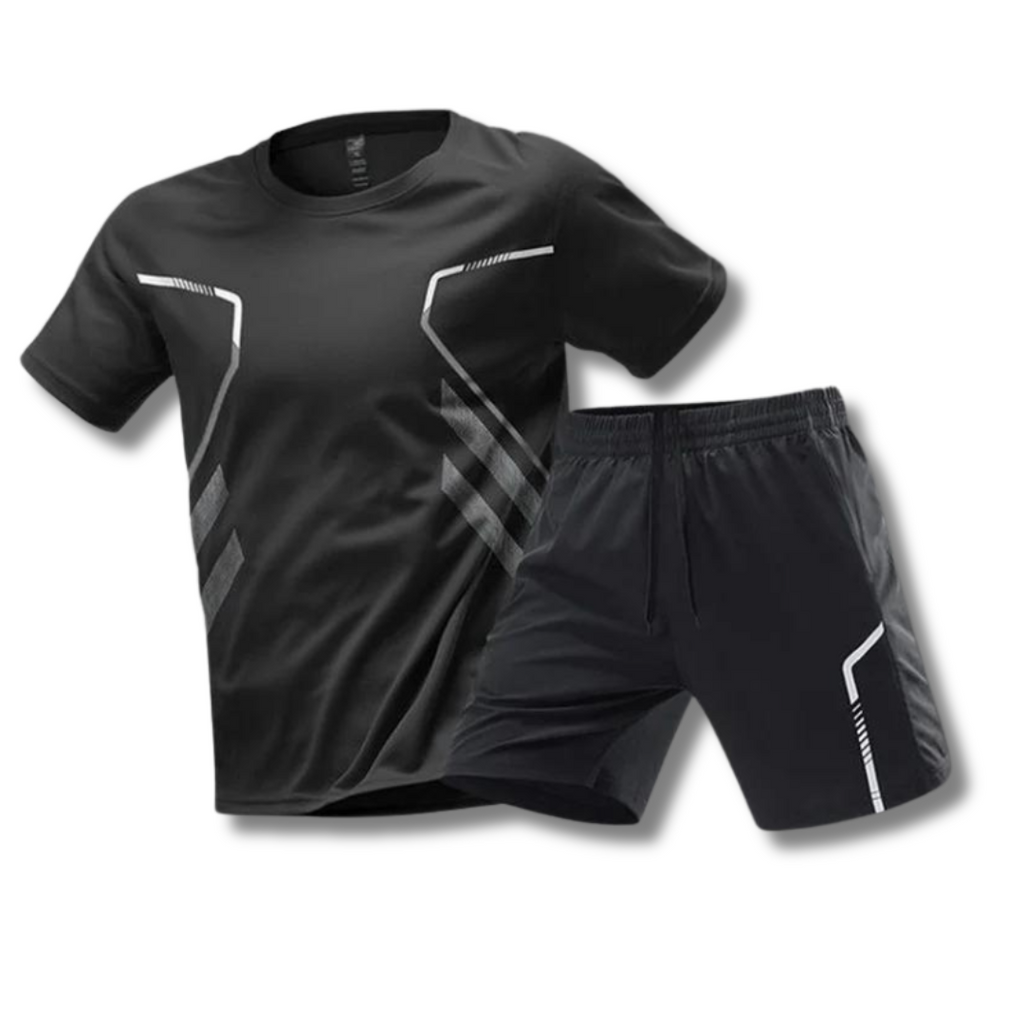 Comfortable men's sports kit with quick-drying fabric for summer activities | Mason