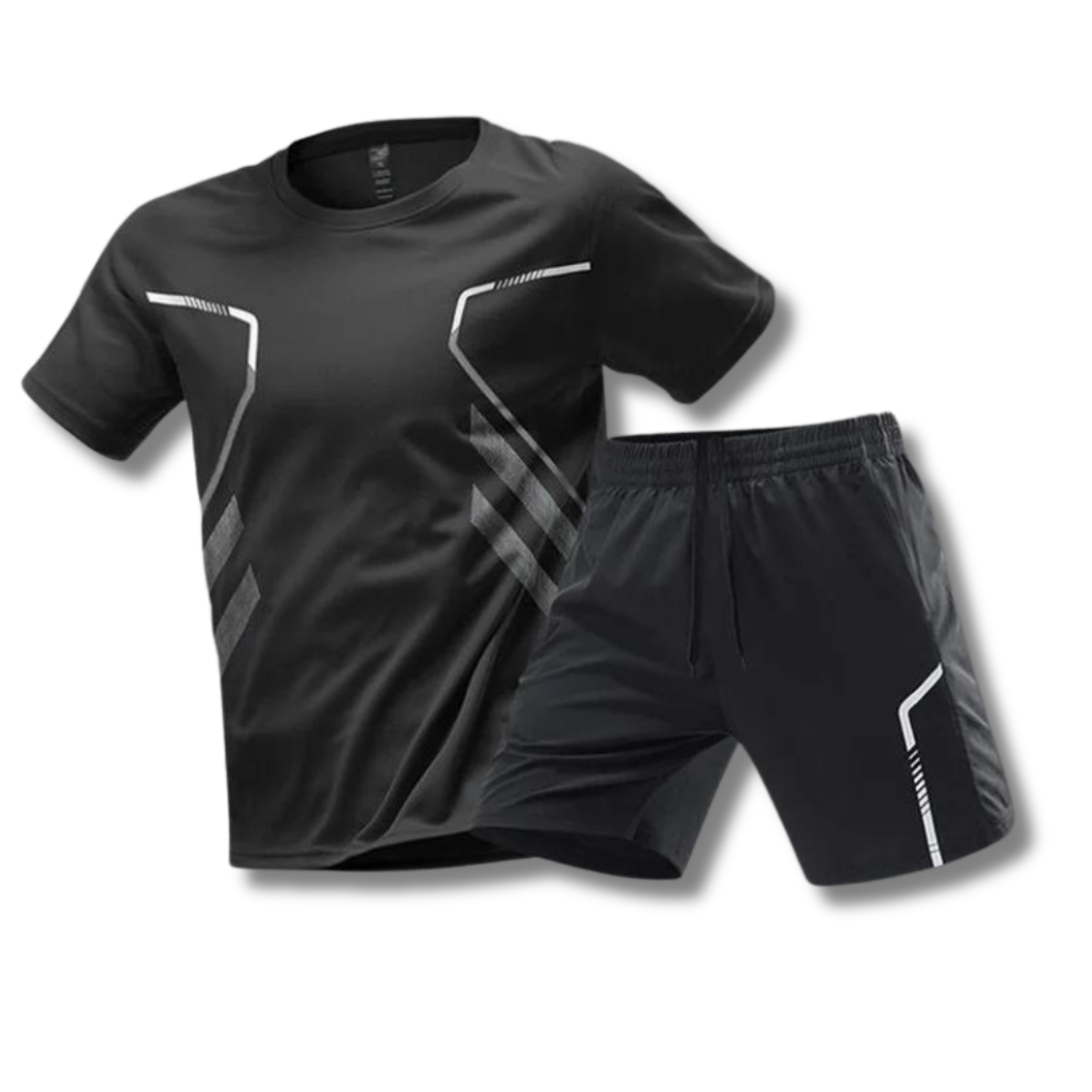 Comfortable men's sports kit with quick-drying fabric for summer activities | Mason
