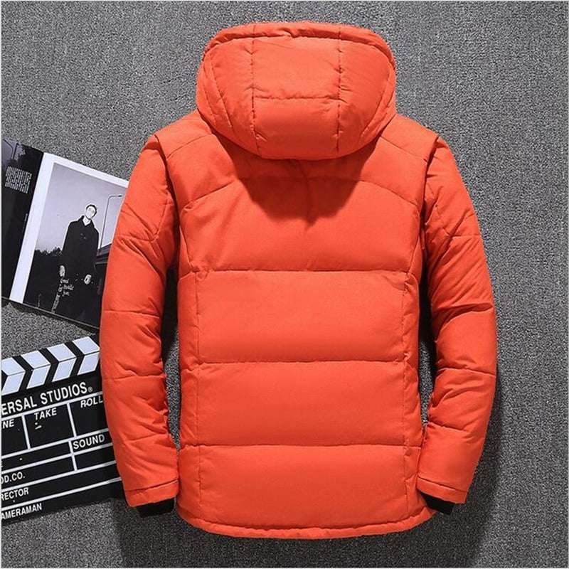 Charming hooded winter coat for ultimate warmth and timeless elegance | Marcel