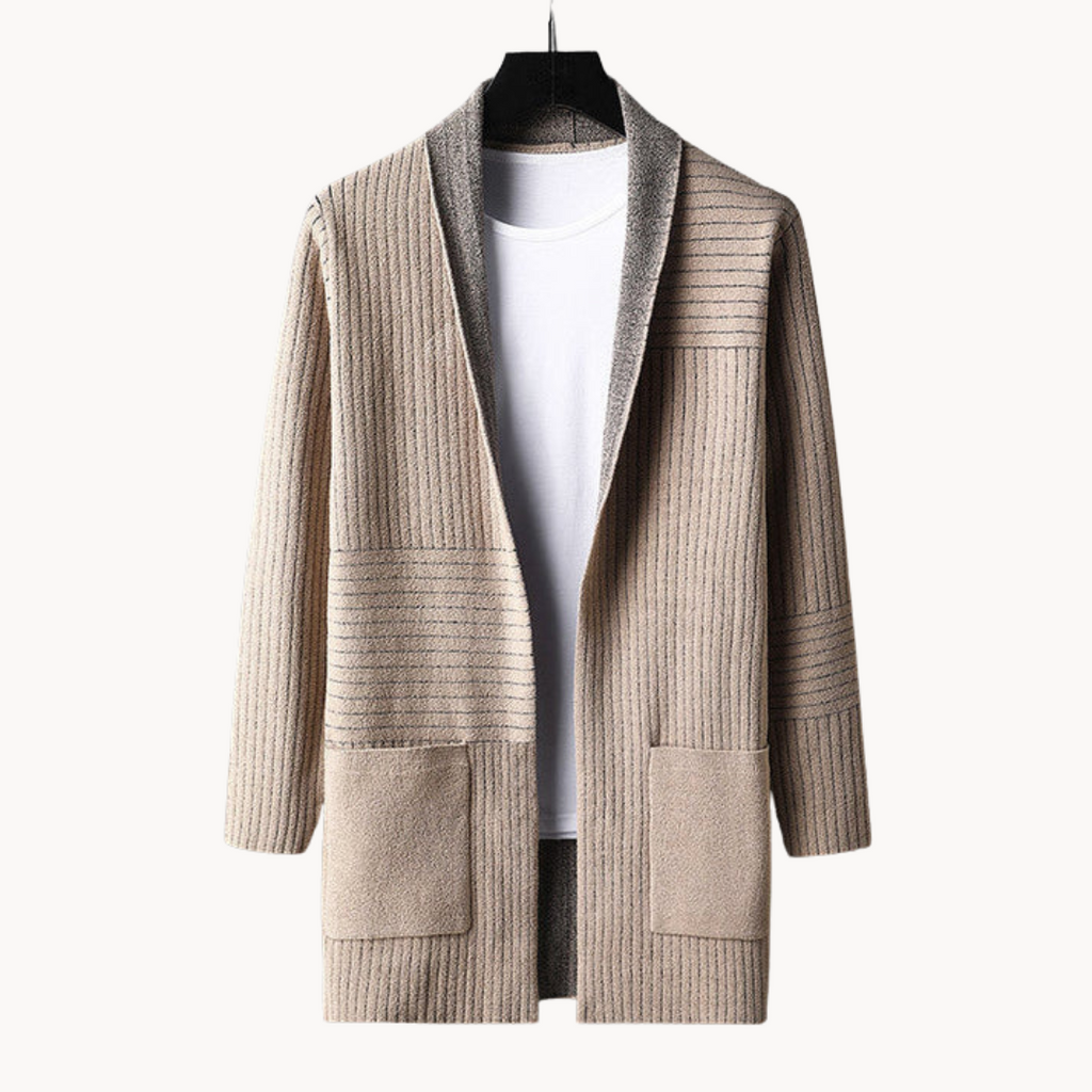 Elegant and stylish knitted cardigan for superior warmth and sophisticated charm | Kees