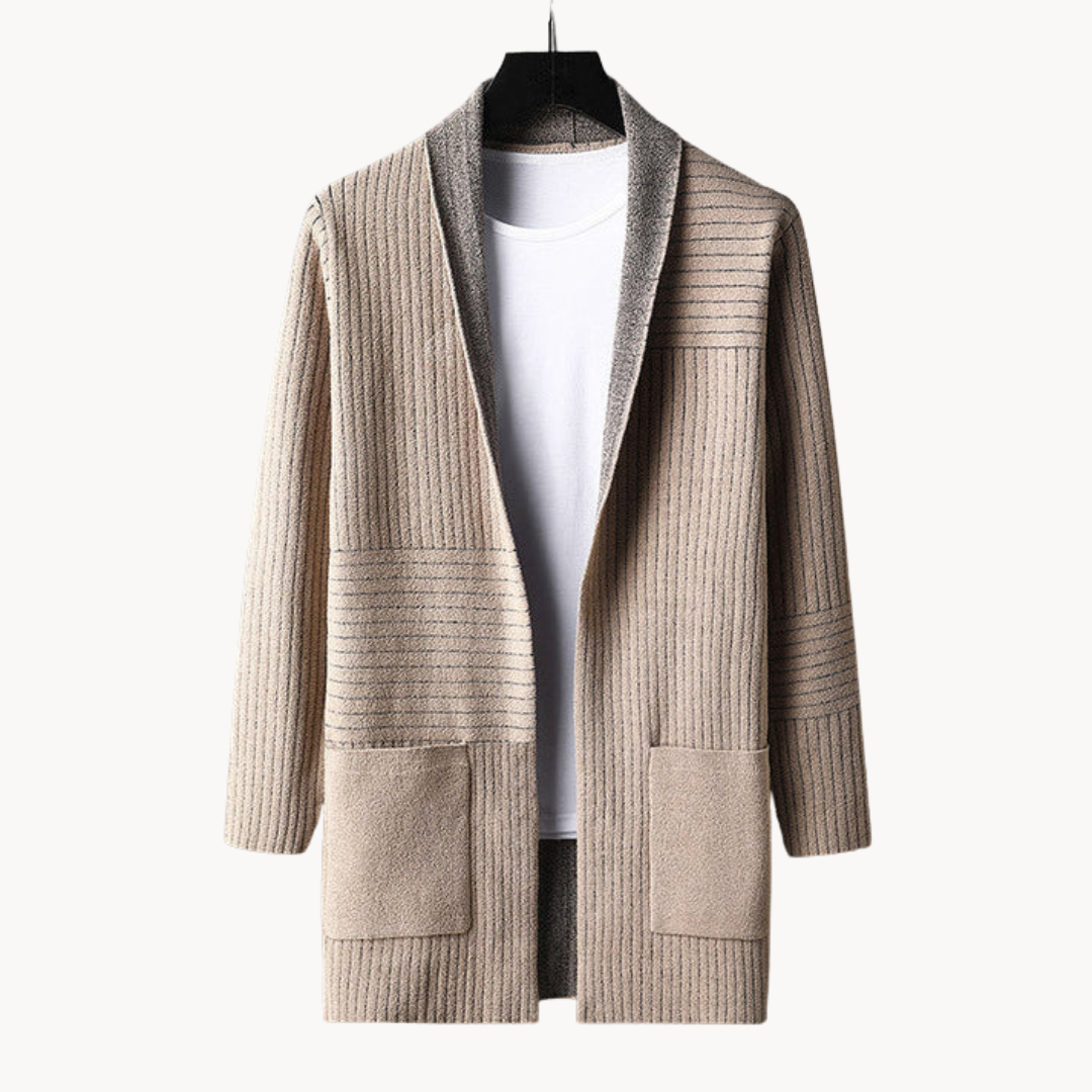 Elegant and stylish knitted cardigan for superior warmth and sophisticated charm | Kees