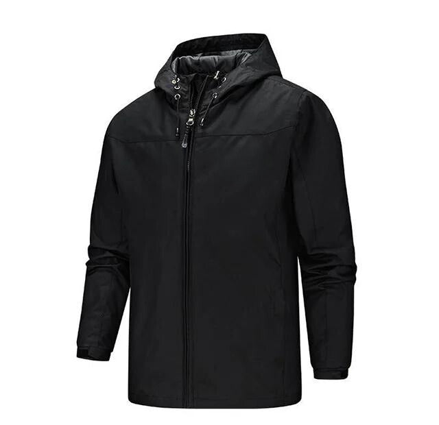 Casual weatherproof men's hooded jacket | Martijn