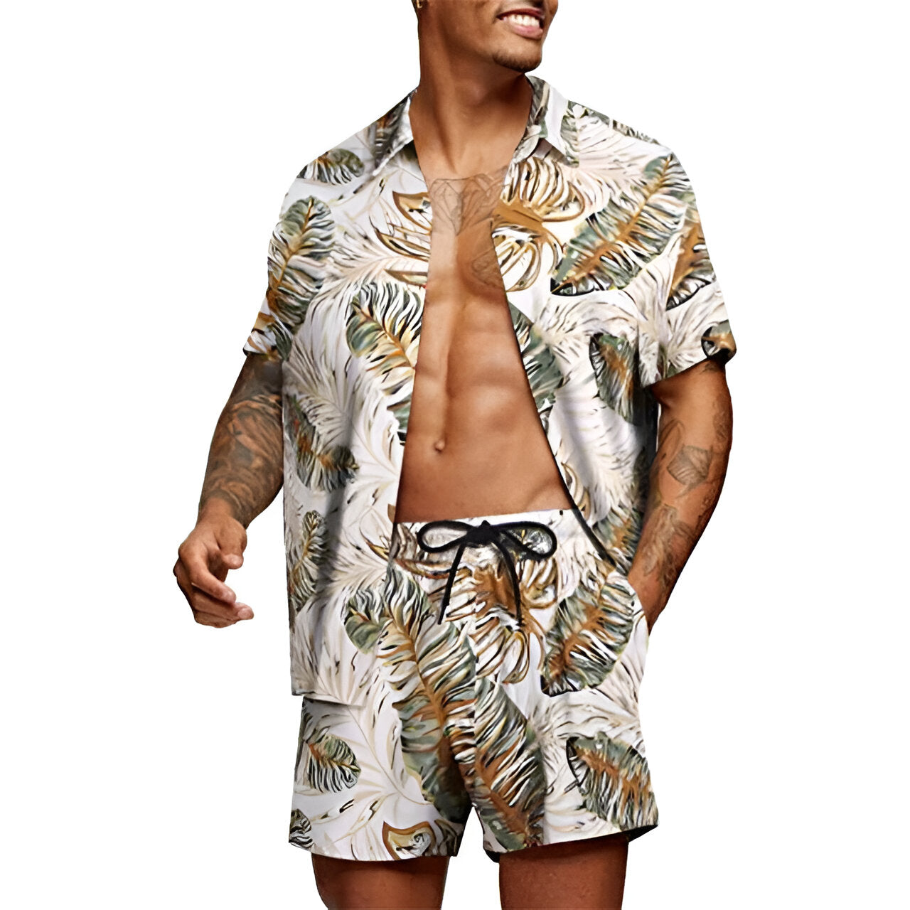 Men's Summer Set | Airy & Trendy | Beach & Casual Look