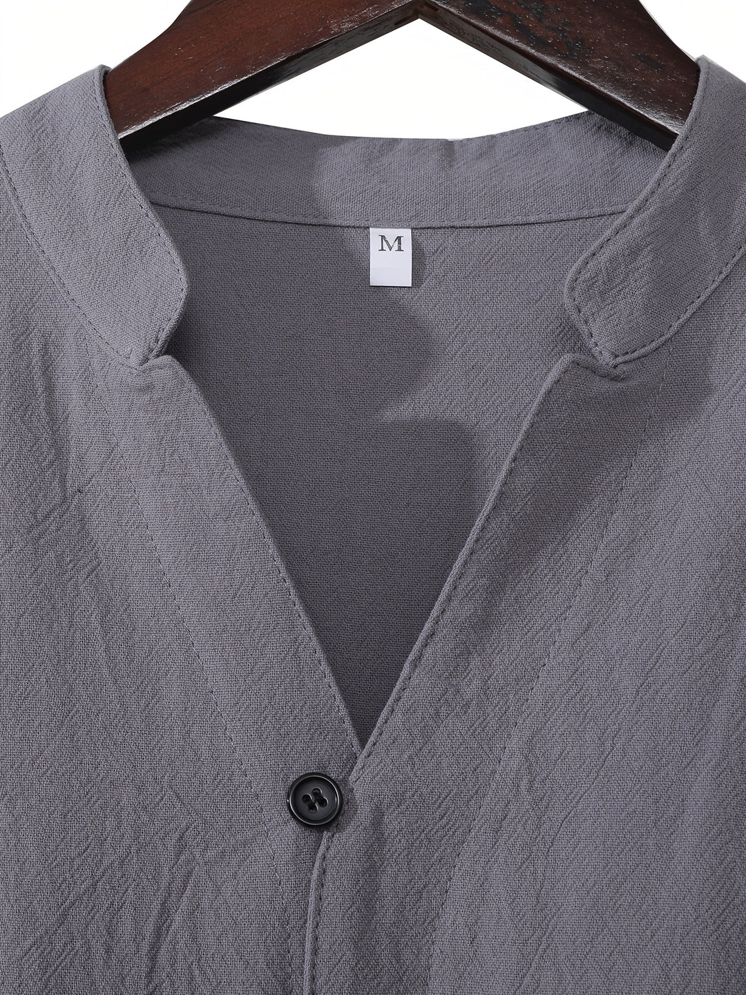Men's Set | Stand-up Collar & Matching Trousers | Relaxed Fit | Summer Casual