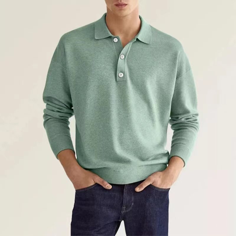 Men's Polo Sweater | Timeless & Casual | Soft Fabric Blend | Comfortable fit