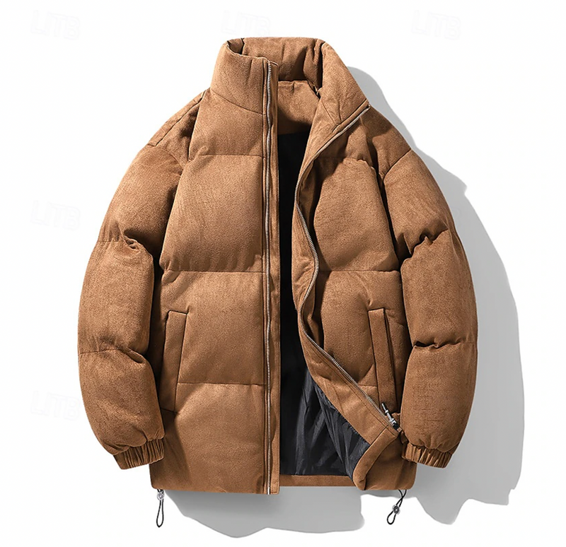 Cosy and stylish quilted winter jacket for men with timeless warmth | Jesse