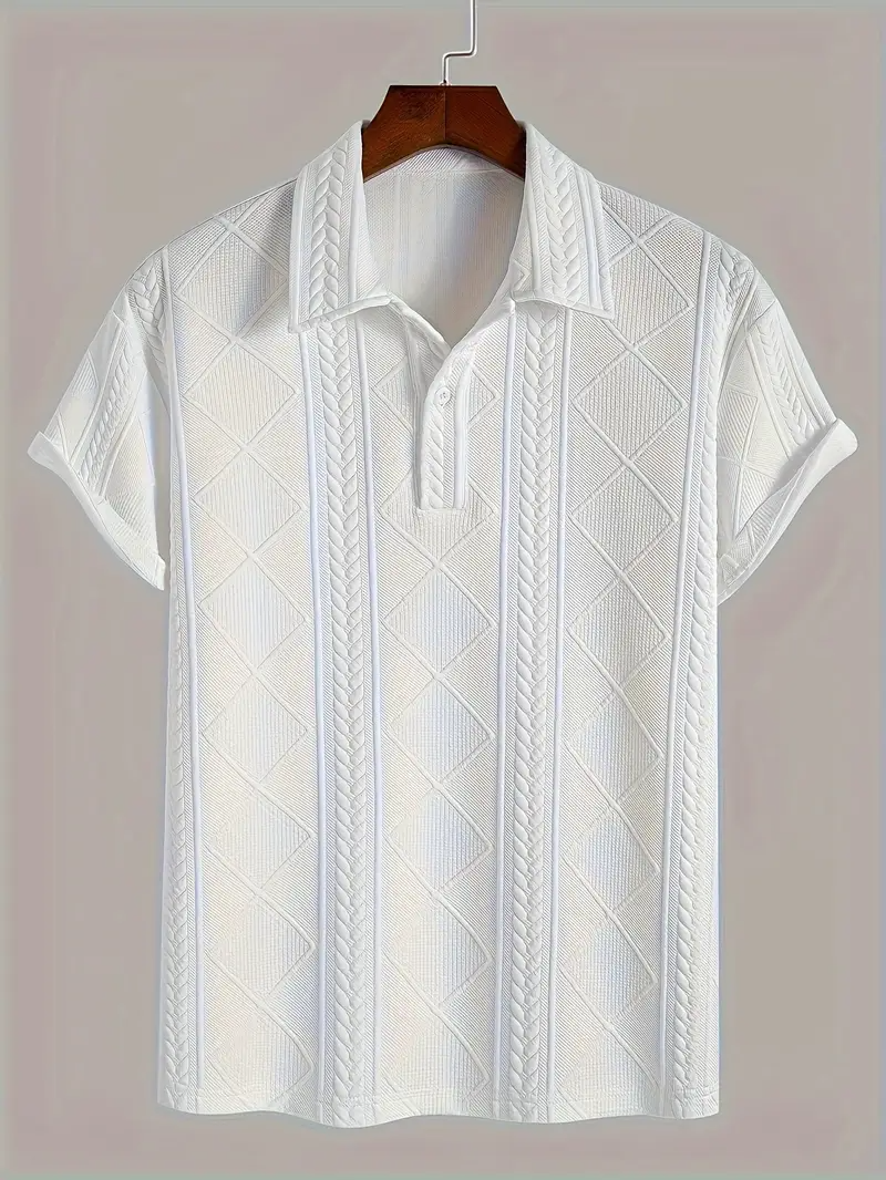 Elegant and comfortable casual men's polo shirt with timeless design and versatile look | Mats