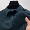 Comfortable silk polo shirt