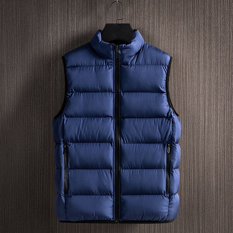 Men's - Quilted Waistcoat - Zip Pockets - Warm Winter Layer - Stylish Insulation