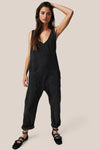 Stylish denim jumpsuit for women