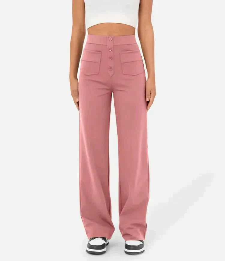 Stylish ladies' trousers with a fashionable touch - 2024