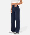 Ladies button down trousers