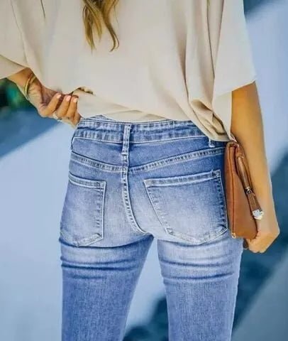 Vintage tapered flare jeans