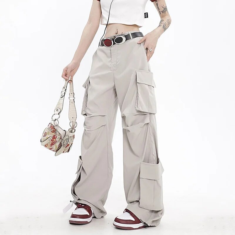 Hip Hop Oversize Cargo Pants for Women