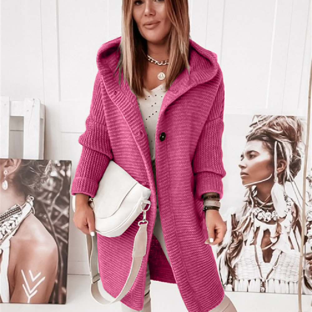 Ella Chic casual coat with hood