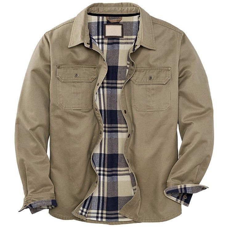 Men - Jacket - Trucker Style - Waxed Canvas