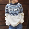 Knitted jumper for cold days