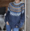 Knitted jumper for cold days