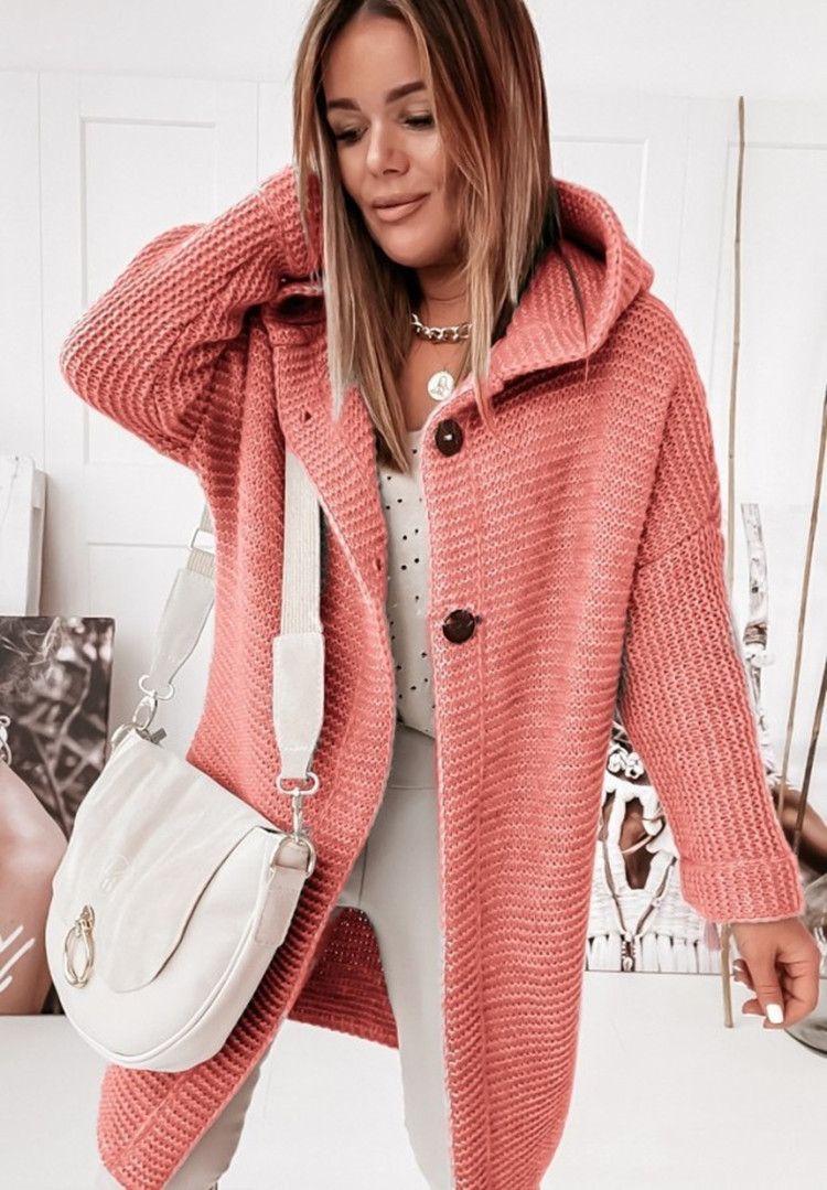 Ella Chic casual coat with hood