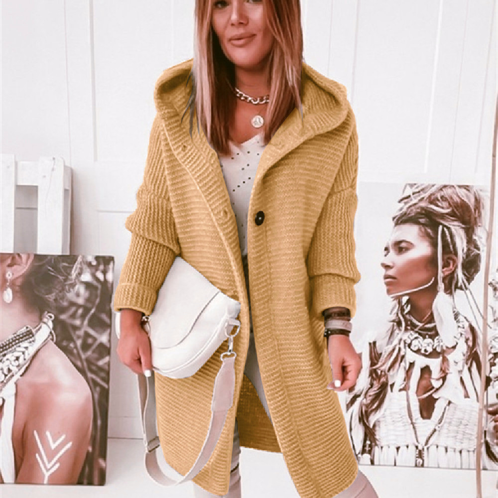 Ella Chic casual coat with hood