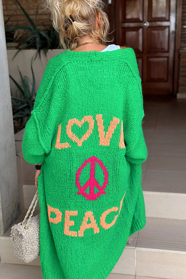 Peace Stylish cardigan