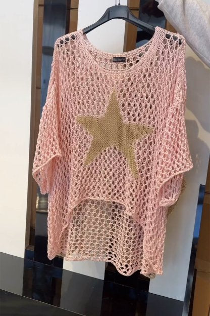 Jente | Elegant knitted jumper with star