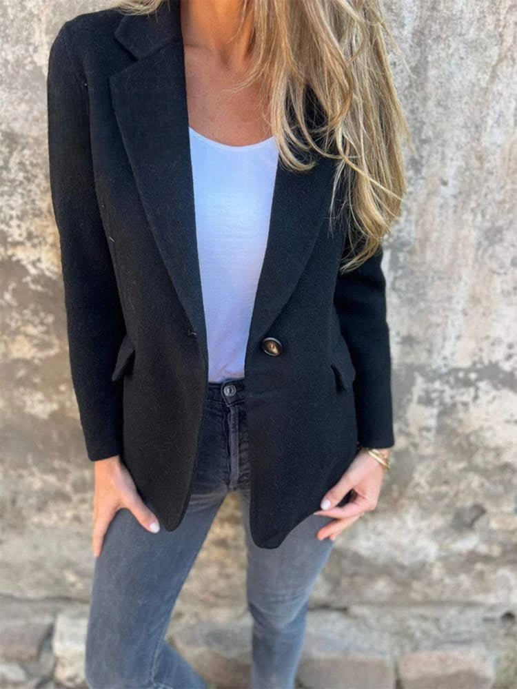 Barbara | Lapel jacket for women