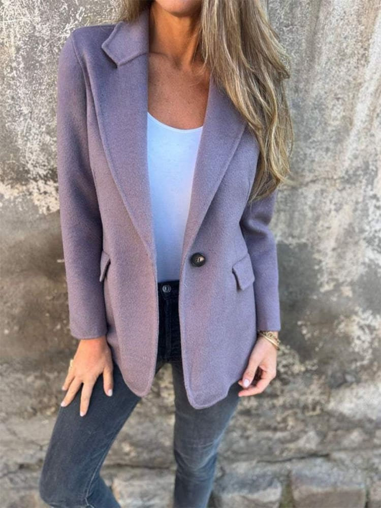 Barbara | Lapel jacket for women